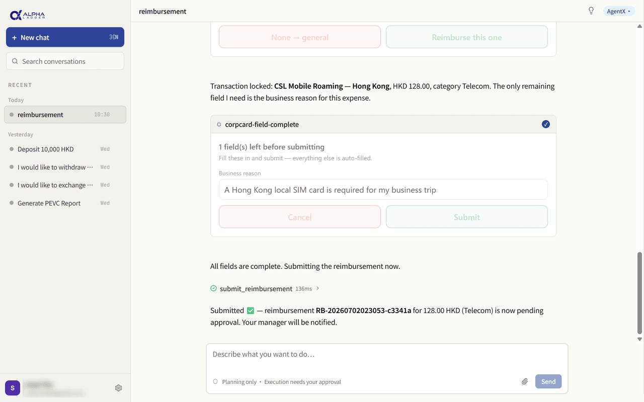 Handle a reimbursement efficiently 截图 2